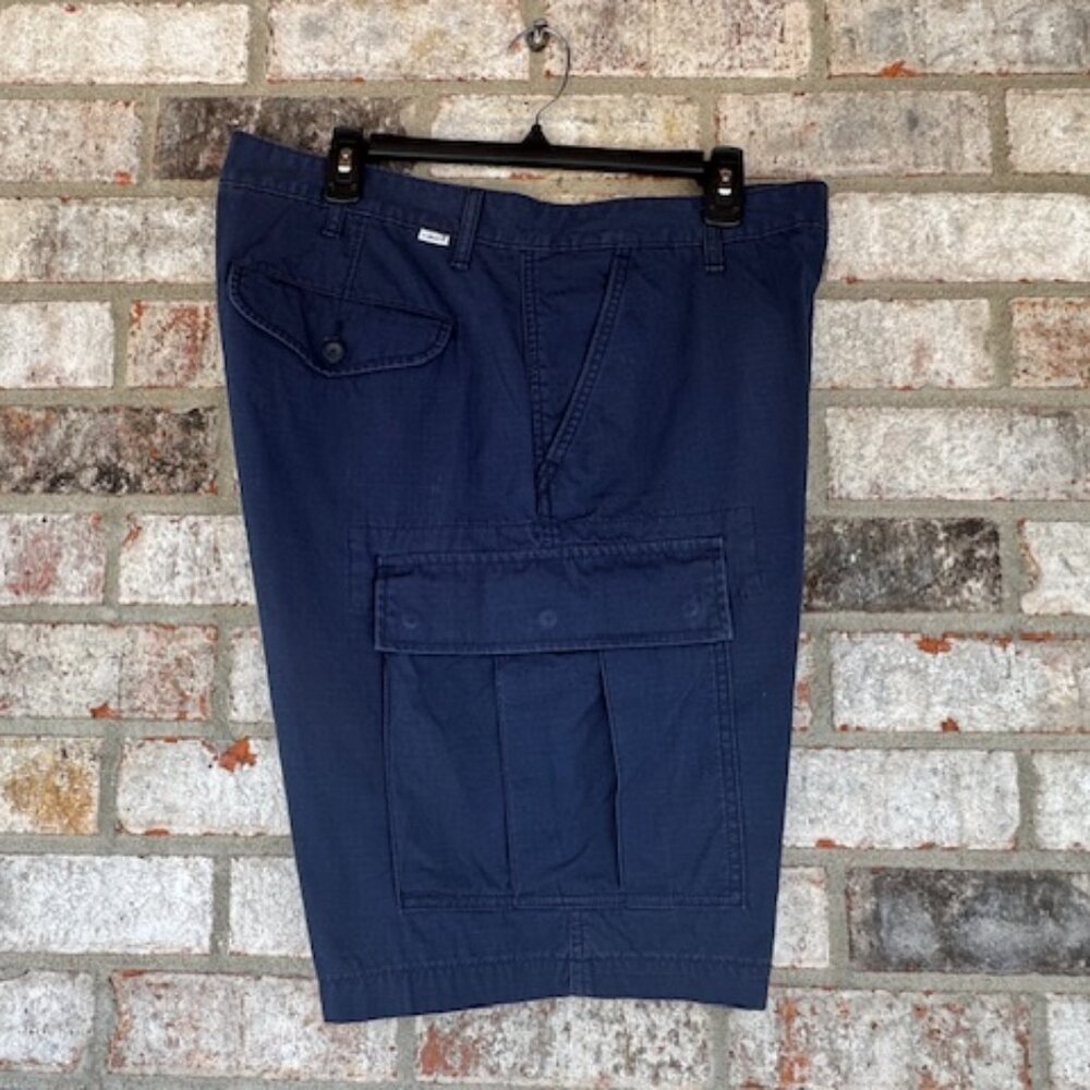 Levi Strauss Men's Cargo Shorts Navy 36w